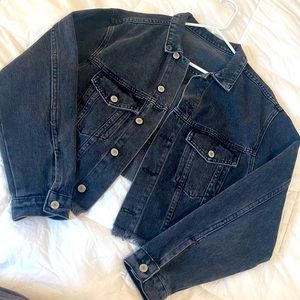 Brandy Melville Cropped Women’s Denim Jacket